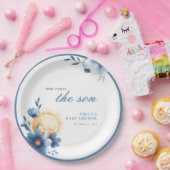 こ来こで息子の赤ちゃん ペーパープレート (パーティー)