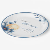 こ来こで息子の赤ちゃん ペーパープレート (アングル)