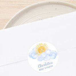 こ来こで息子の赤ちゃん ラウンドシール