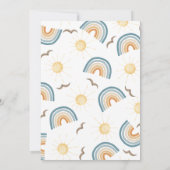 こ来こで息子の赤ちゃん 招待状 (裏面)