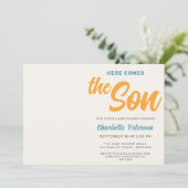 こ来こで息子の赤ちゃん 招待状 (スタンド正面)