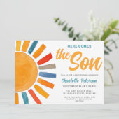 こ来こで息子の赤ちゃん 招待状 (スタンド正面)