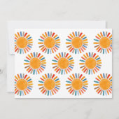 こ来こで息子の赤ちゃん 招待状 (裏面)