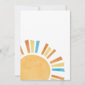 こ来こで息子の赤ちゃん 招待状 (裏面)