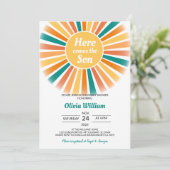 こ来こで息子の赤ちゃん 招待状 (スタンド正面)