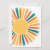 こ来こで息子の赤ちゃん 招待状 (裏面)