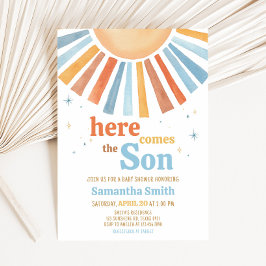 こ来こで息子の赤ちゃん 招待状