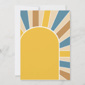 こ来こで息子の赤ちゃん 招待状 (裏面)