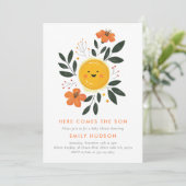 こ来こで息子の赤ちゃん 招待状 (スタンド正面)