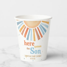 こ来こで息子の赤ちゃん 紙コップ