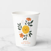 こ来こで息子の赤ちゃん 紙コップ (裏面)