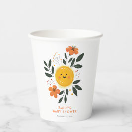 こ来こで息子の赤ちゃん 紙コップ