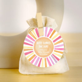 こ来こに太陽の女の子のシャワー太陽 フェイバータグ