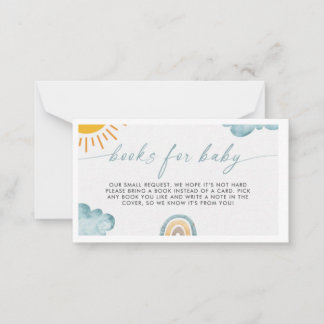 こ来こに息子のベビー ノートカード