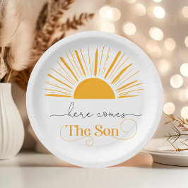 こ来こに息子の誕生日 ペーパープレート