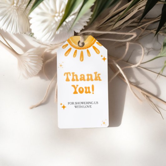 こ来こに息子の赤ちゃんシャワー ギフトタグ