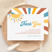 こ来こに息子の赤ちゃんシャワー サンキューカード