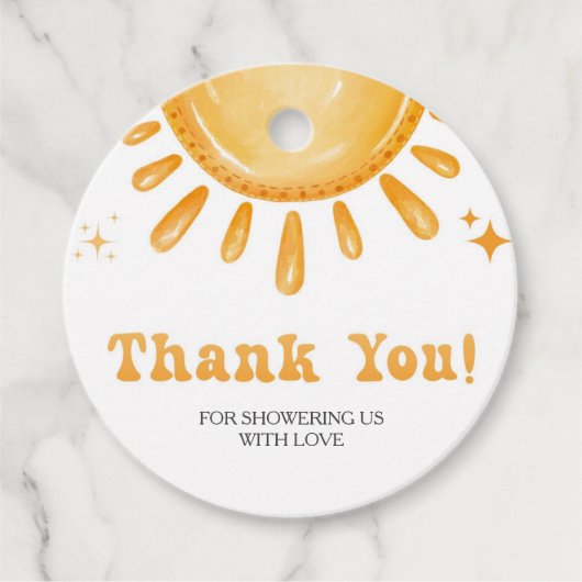 こ来こに息子の赤ちゃんシャワー フェイバータグ (正面)