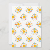 こ来こに息子の赤ちゃんシャワー 招待状 (裏面)