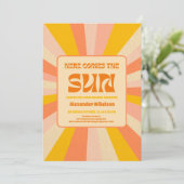 こ来こに息子の赤ちゃんシャワー 招待状 (スタンド正面)