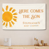 こ来こに息子の赤ちゃんシャワー 横断幕