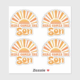 こ来こに神の子（イエス） シール