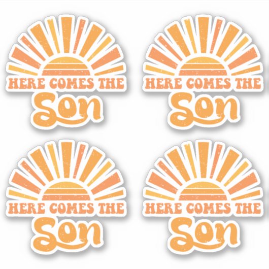 こ来こに神の子（イエス） シール (正面)