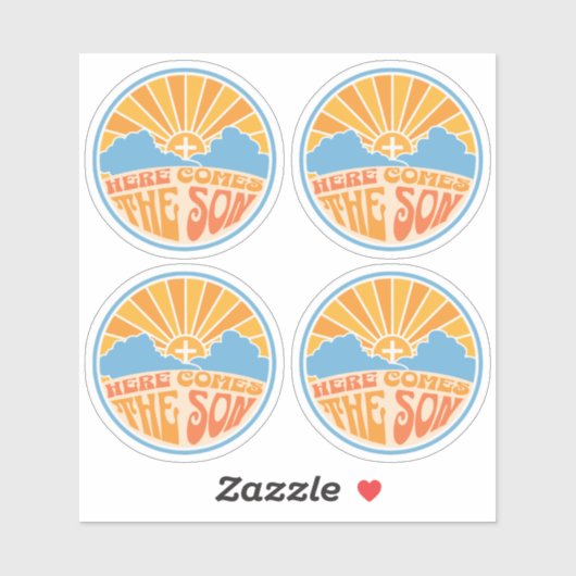 こ来こに神の子（イエス） シール (シート)