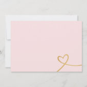 こ来こに花嫁の招待 招待状 (裏面)