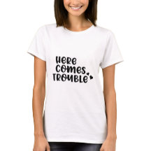 こ来このトラブルTシャツ