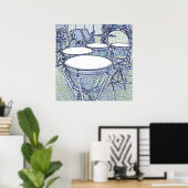 こ来このバンド – Timpani ポスター (ホームオフィス)