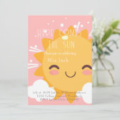 こ来この太陽はピンク 招待状 (スタンド正面)