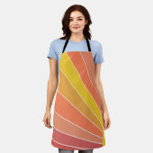 こ来この太陽 エプロン (着用した状態)