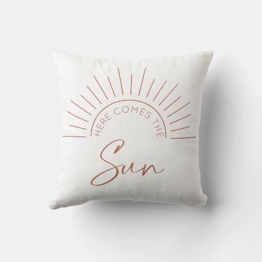 こ来この太陽 クッション (裏面)