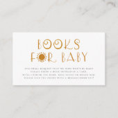 こ来この太陽 |サンシャインブックベビー エンクロージャーカード (正面)