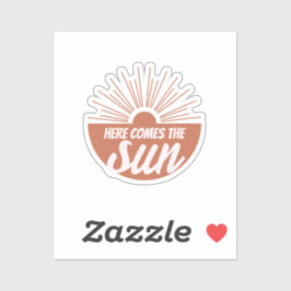 こ来この太陽 シール