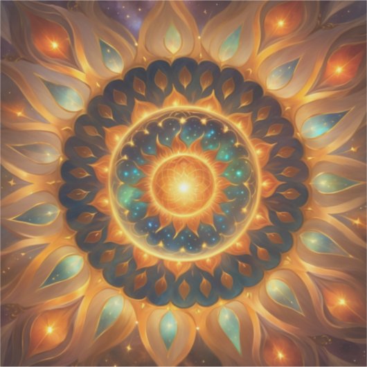 こ来この太陽 シール (正面)