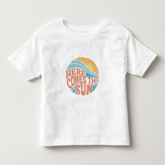 こ来この太陽 トドラーTシャツ (正面)