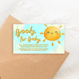 こ来この太陽 – ベビーのための本 エンクロージャーカード