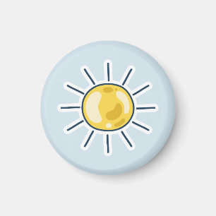 こ来この太陽 マグネット