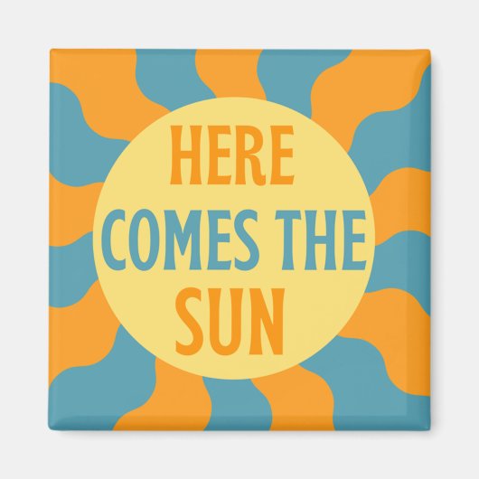 こ来この太陽 マグネット (正面)