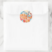 こ来この太陽 ラウンドシール (バッグ)