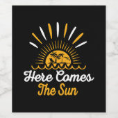 こ来この太陽 ワインラベル (シングルラベル)