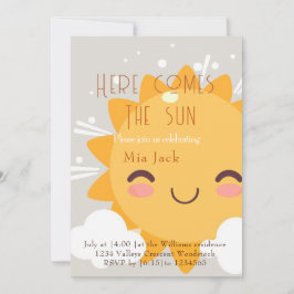 こ来この太陽 招待状