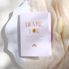 こ来この太陽 |赤ちゃんシャワーありがとう サンキューカード
