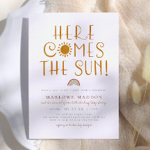 こ来この太陽 Boho Rainbow Baby Shower | Boho