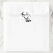 こ来この女の子_SHOE.ai ラウンドシール (バッグ)