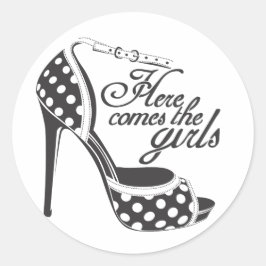 こ来この女の子_SHOE.ai ラウンドシール