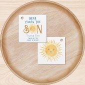 こ来この息子の男の子のシャワーありがとう フェイバータグ