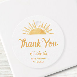 こ来この息子の赤ちゃんシャワー フェイバータグ